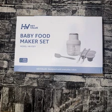Baby Food Maker Kit - HEYVALUE Food Maker Set for Baby Food