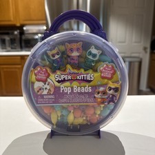 Disney Junior SuperKitties Pop Beads Jewelry Kit 125 Pop Beads 3Character Charms