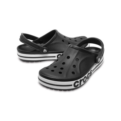 Crocs Unisex Bayaband Clog Black/White