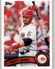 2011 Topps Jonny Gomes #598 Cincinnati Reds
