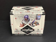 2008 LEAF LIMITED FOOTBALL FACTORY SEALED 16 PACK HOBBY BOX