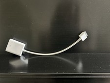 Apple 30-pin to VGA Adapter For iPad 1/2/3 White Less Than 1 ft