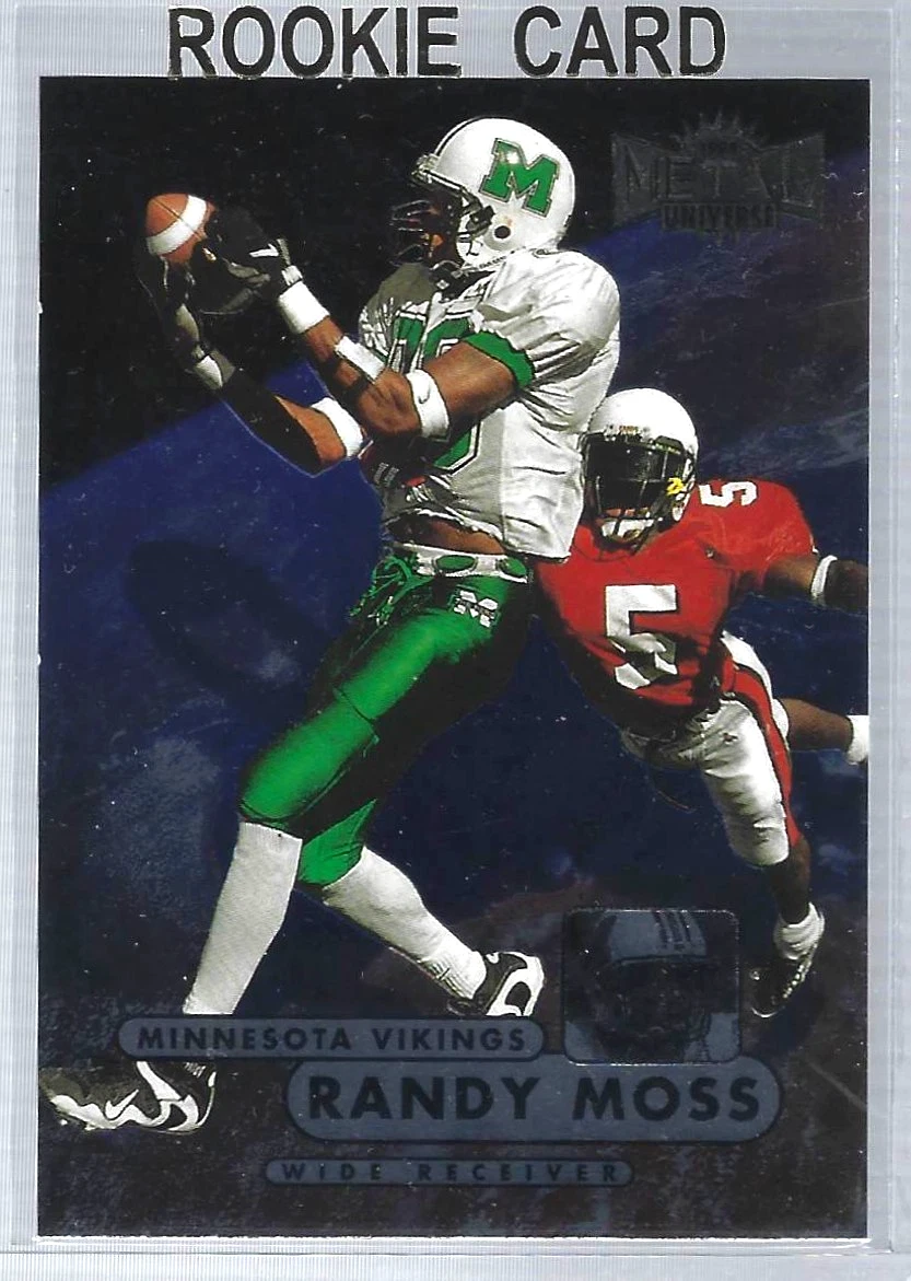 1998 Metal Universe Randy Moss #190 for sale | eBay