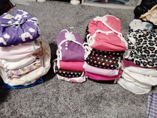 Girls Cloth Diaper Set
