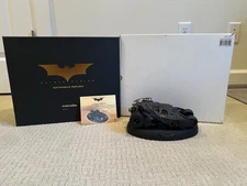 DC Direct Gallery Batman Begins Batmobile Replica Statue With COA 1303 Of 2600