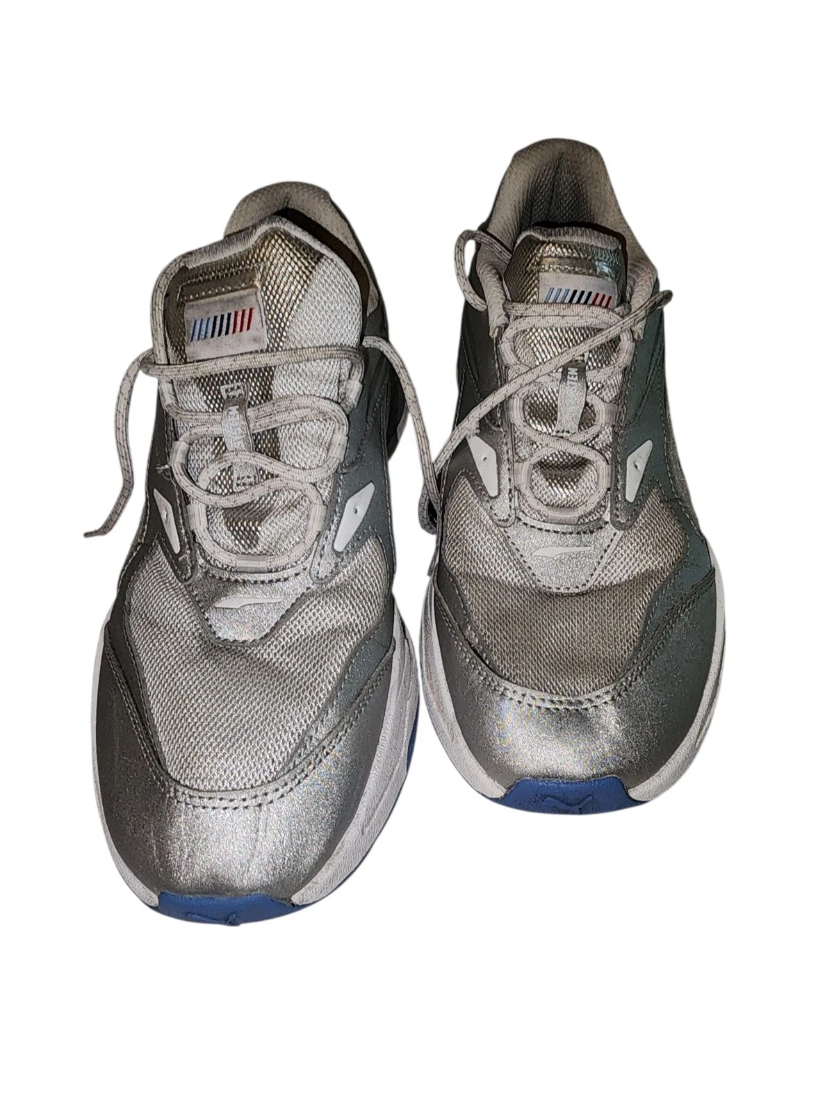 taglia 9 5 Puma RS Fast Silver uomo 307082 01
