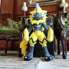 Juego de Anime Gigante Zeraora 75cm Muñeca de Peluche Almohada Juegos con disfraces Juguete de Peluche Regalo de Navidad