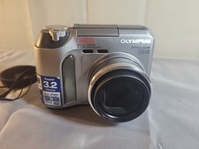 Olympus CAMEDIA C-730 Ultra Zoom 3.2MP Digital Camera - Metallic