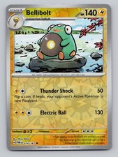 Bellibolt 074/167 Uncommon Twilight Masquerade Pokemon Reverse Holo Near Mint