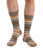 Missoni Beige Mens Classic Stripe Crew Socks-