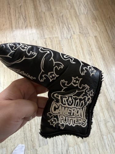 Rare Scotty Cameron 2012 Halloween Boo Putter Golf Blade Headcover
