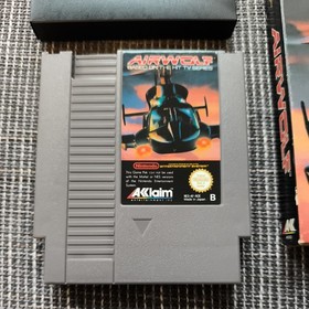 Airwolf Nintendo NES in OVP mit Schutzh&uuml;lle 