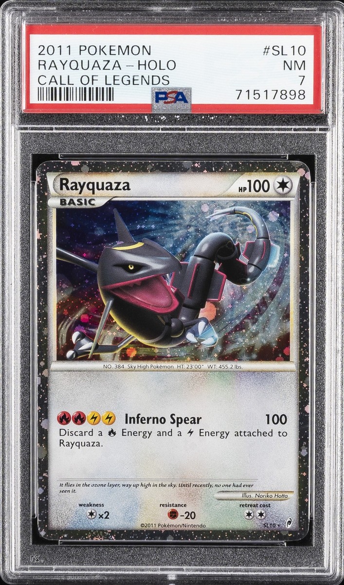 2011 POKEMON CALL OF LEGENDS #SL10 RAYQUAZA-HOLO PSA 7 | eBay