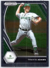 ⚾ 2021 Panini Prizm Draft Picks #PDP189 Travis Adams Sacramento State Hornets