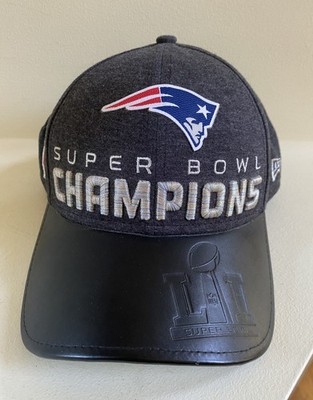 New w/tags Era England Patriots Super Bowl LI 51 Champion Hat/Cap Leather Brim