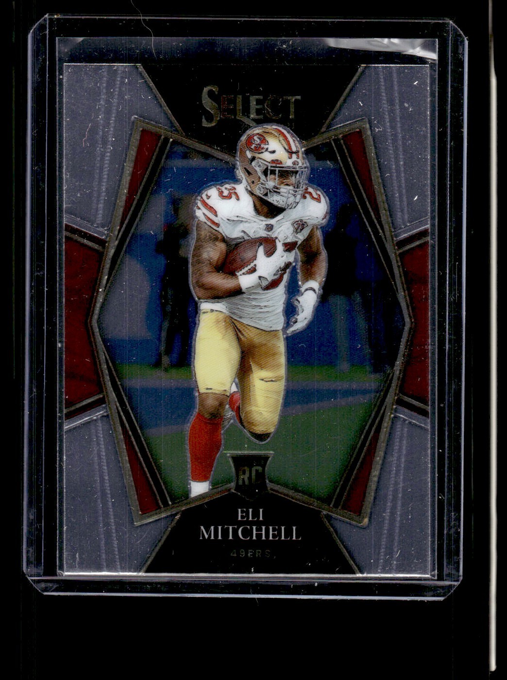 2021 Panini Select Eli Mitchell Rookie San Francisco 49ers #192