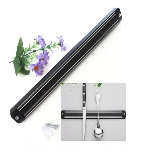 (V) Magnetic Wall Mounted Knife Store Back Strip Kitchen Utensil Holder 50cm - Picture 1 of 3