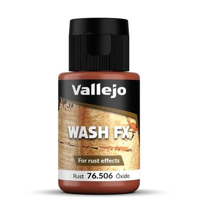 Wash FX Rust 35ml 1.18 fl.oz Model Weathering Paint Rust Effects Liquid