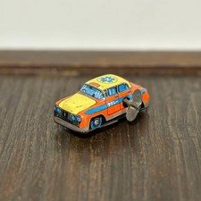 Vintage Japanese Tin Toy Car Taxi Wind Up Nippon Kotsu Showa Era