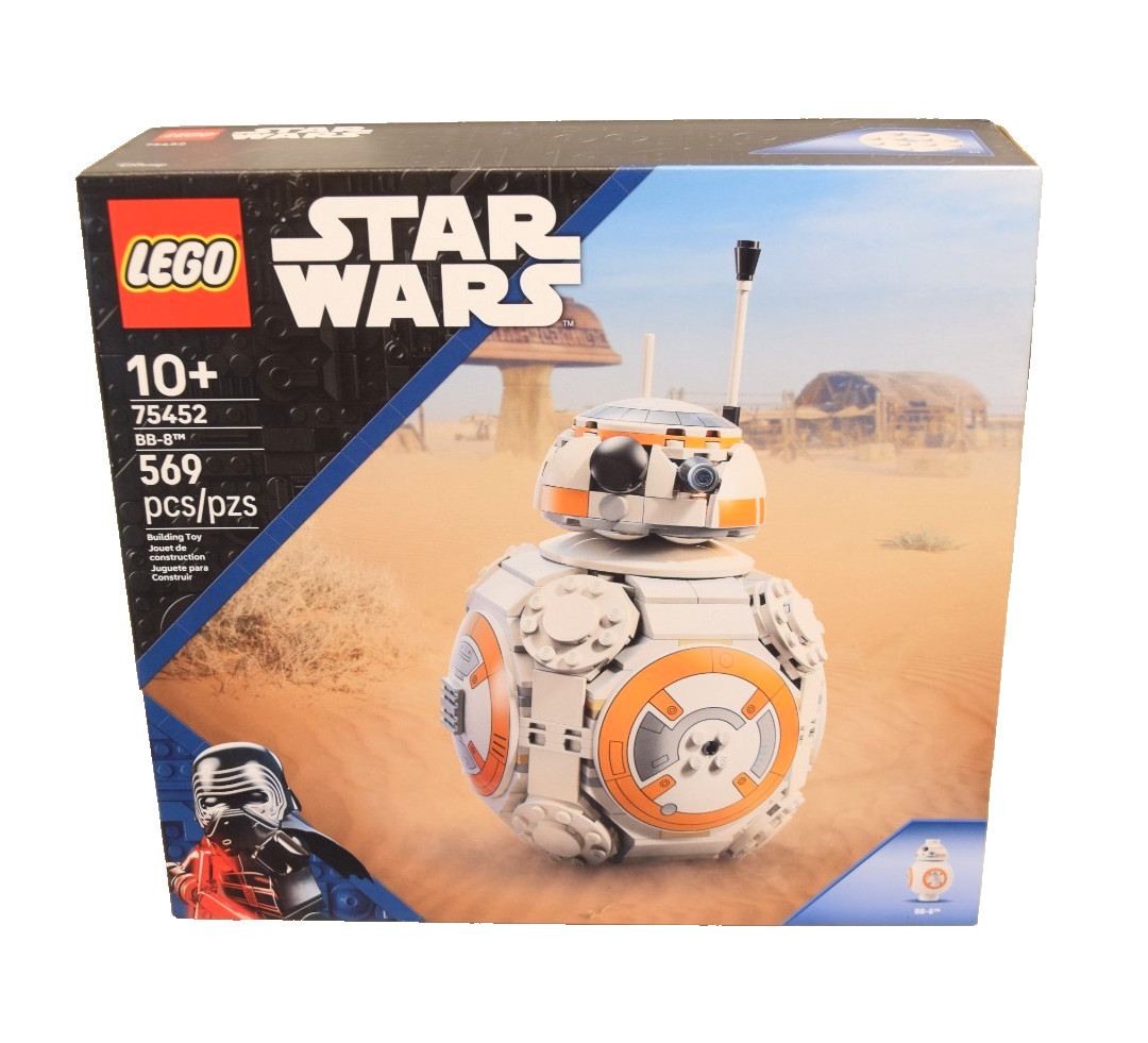 NEW Lego 75452 - Star Wars: BB-8 - 569pcs Building Blocks Toy - SEALED!