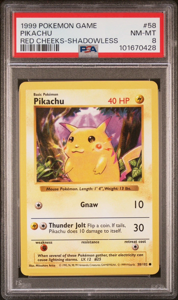 Pikachu Pokémon TCG Professional Sports Authenticator (PSA) Grade