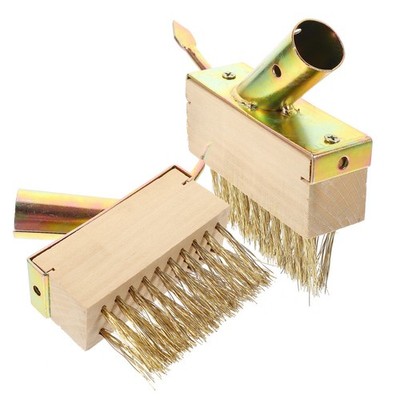 2 PCS Wire Path Brush Grass Remover Tool Garden Tools for Weeding