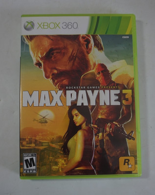 Xbox 360 Max Payne 3 Game Complete Tested Working Order