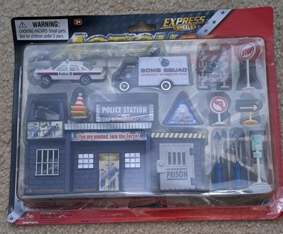 Express Wheels Emergency Vehicles Diecast Metal & Plastic Toy Bundle - 5 SETS