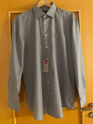 Tolles Herren Hemd von SC by Studio Coletti Gr. 43/44 Grau