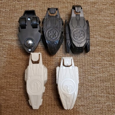 Star Wars Command Strikers. 2014. Used. Set Of 5. Imperial and Rebel. Game. Toy.
