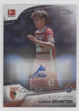 Aaron Zehnter Chrome Bundesliga 2022 Prism Refractor /165 Auto