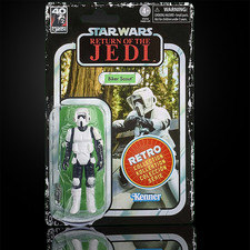 Biker Scout Star Wars Retro Collection Action Figure 1 18 Scale ROTJ