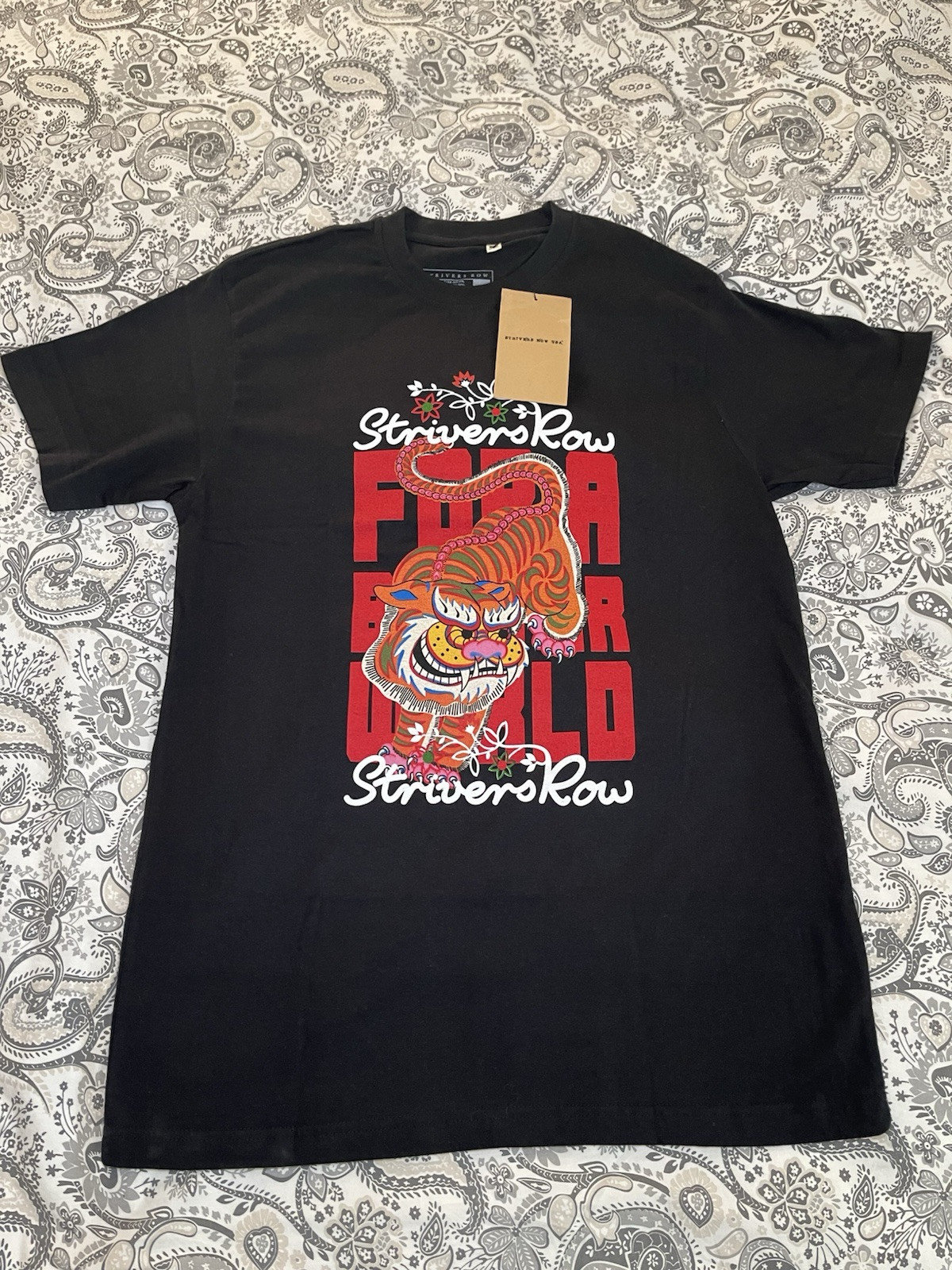 FILA T shirt uomo Strivers Row For A Better World taglia M nuova