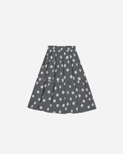 Rylee + Cru Tiered Midi Skirt Dotty Pattern Girls Size 8-9 Years Bottoms