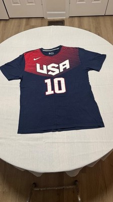 BASKETBALL SHIRT USA 2010'S COTTON TEE SHIRT L #10 IRVING NIKE