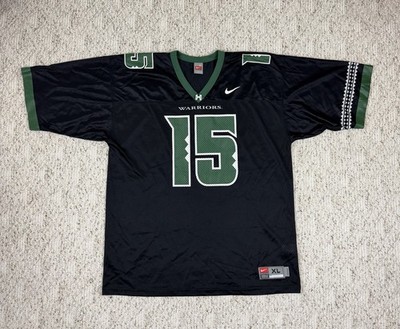 Vintage Y2K Sz XL Men Nike Hawaii Rainbow Warriors Colt Brennan
