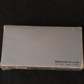 JUNK, Nintendo Game & Watch Snoopy Tennis SP-30 Wide Screen Boxed - Sound Works