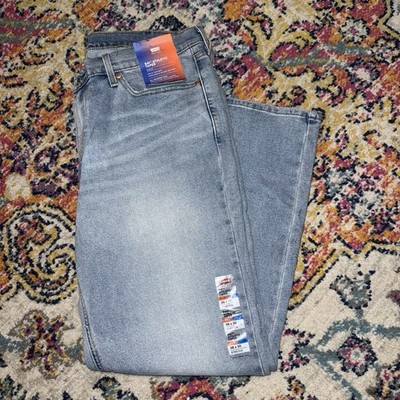 Levi's Men's 541 Athletic Fit Tapered Light Wash Blue Stretch Denim Jeans