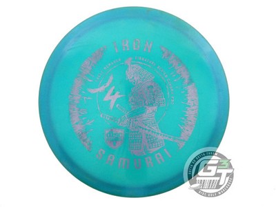 USED DiscMania IRON SAMURAI 4 Chroma MD3 177g Teal Gray Foil Midrange Golf Disc