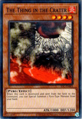 The Thing in the Crater Invasion of Chaos (25th Anniversary Edition)Yu-Gi-Oh NM