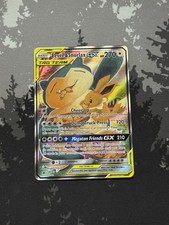 Pokémon Eevee & Snorlax GX TAG TEAM Full Art Holo Promo SM169 Team Up on eBay