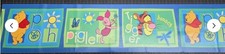 2 Vintage Imperial Disney Winnie Pooh Tigger Piglet Wallpaper Border WL2057