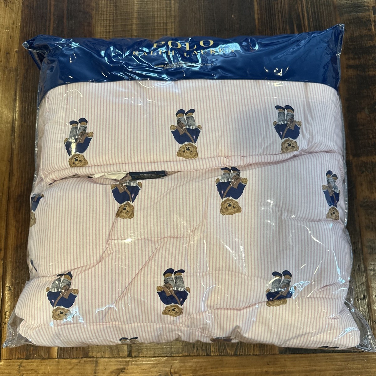 Pillow Polo Bear Sheets Queen Duvet Set Ralph Lauren Bear Bed