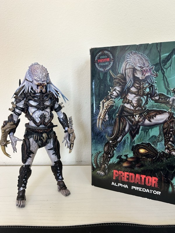 Predator Alpha Predator Figure w/ Box & Accessories Sci-Fi Horror Franchise