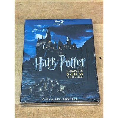 Warner Bros Blu-ray Set Blue Harry Potter Complete 8-Film Collection NEW