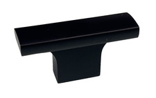 Lot of 9 Matte Black Cabinet Knobs Kitchen Drawer Dresser Pull Handles Hardware
