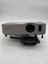 Vintage Hitachi CP-X401 3LCD 4000 Lumens HDMI VGA USB Unknown Lamp Hours 