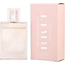 AUTHENTIC-BURBERRY BRIT SHEER FOR WOMEN -EDT-SPRAY-1.6 OZ-50 ML-MADE IN GERMANY