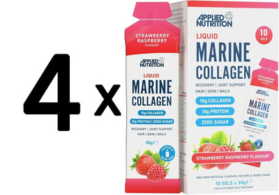 4 x Applied Nutrition Liquid Marine Collagen, Strawberry (74,96 EUR/kg)