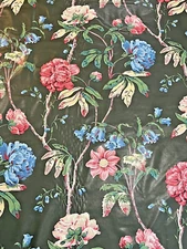 GP & J Baker Knole House Polished Cotton Curtain or Upholstry Fabric 16 ft.